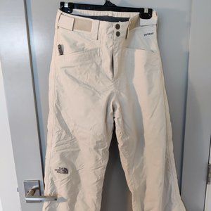 The North Face HYVENT White Insulated Ski Pants XS